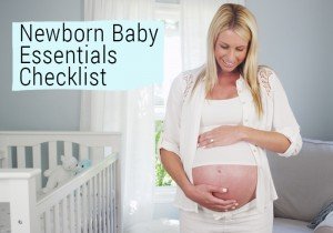 Newborn Baby Essentials Checklist
