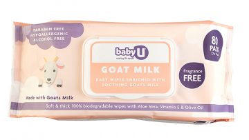 babyU Goat Milk baby wipes