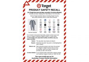 Target Recall $10 Onesies Sold Between February and June
