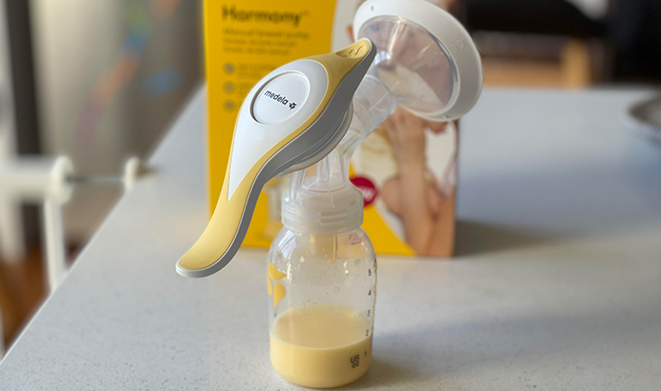 Medela Harmony Manual breast pump mummy review Brittany 
