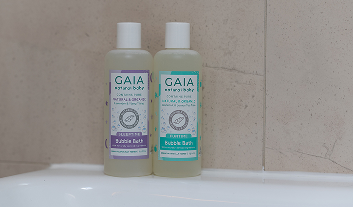 GAIA Bubble Bath Product Review