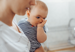 Baby thumb sucking - is it a problem?