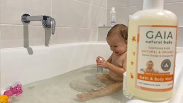 GAIA Natural Baby Bath and Body Wash