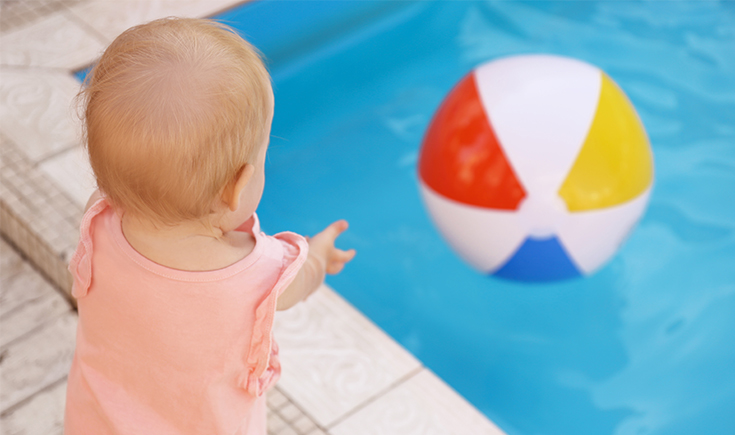 Important pool safety tips for babies and toddlers this Summer