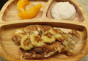 Delicious Banana French Toast for baby - 8 months+