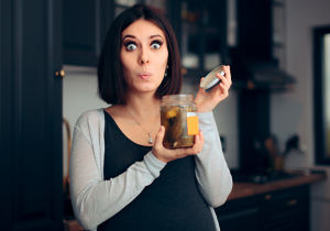 Pregnancy cravings - what do they mean?