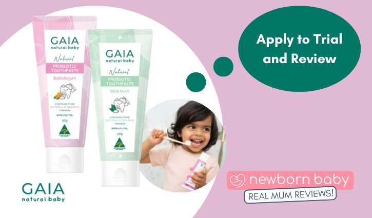 GAIA Natural Probiotic Toothpaste – Mummy Reviewers Application Form