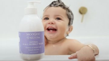 MooGoo 2 in 1 bubble wash review