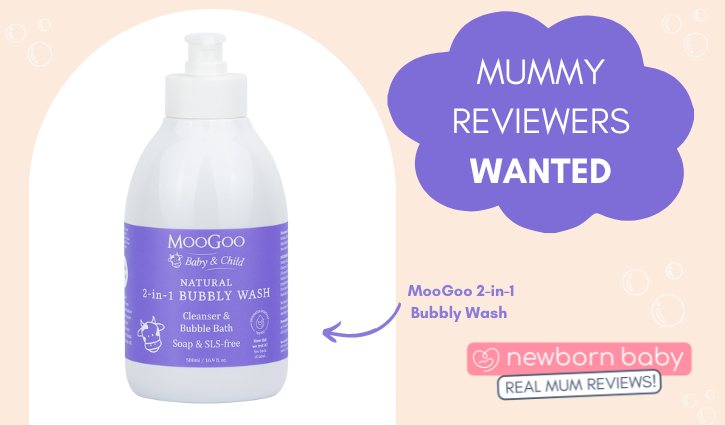 MooGoo 2-in-1 Bubbly Wash – Mummy Reviewers Application Form