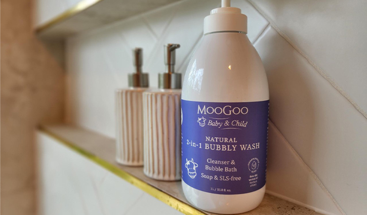 MooGoo 2-in-1 Bubbly Wash