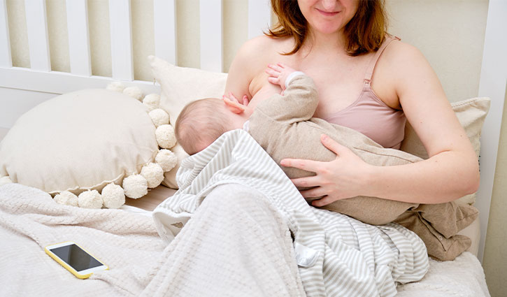 Being kind to your boobs while breastfeeding