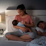 The Benefits of Breastfeeding to Sleep