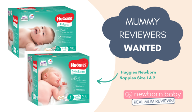 Huggies Newborn & Infant Nappies – Mummy Reviewers Application Form