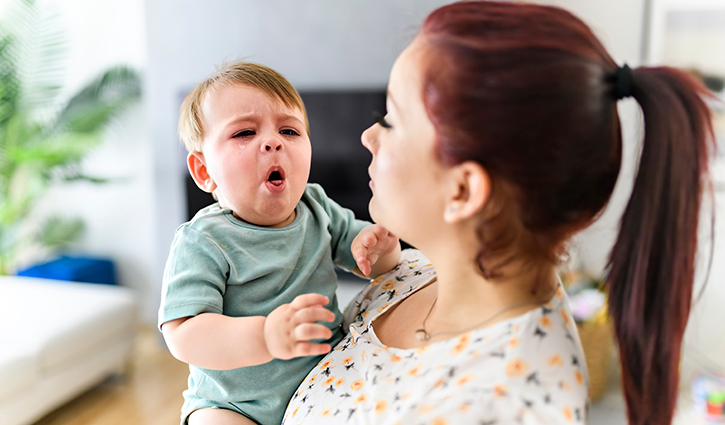 Treating a persistent cough in babies and toddlers