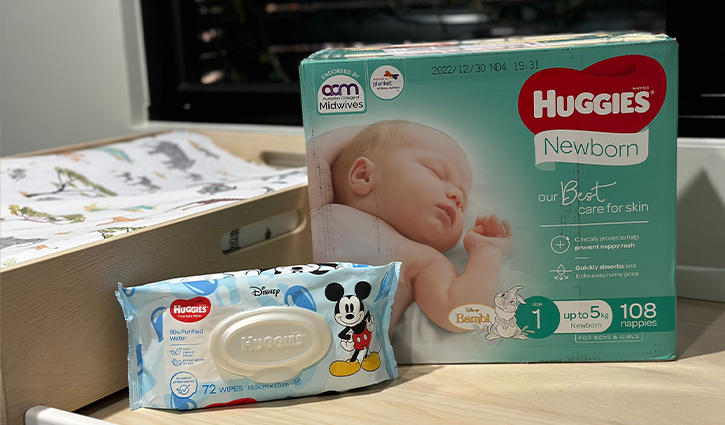 Huggies Newborn Nappies mum review 3